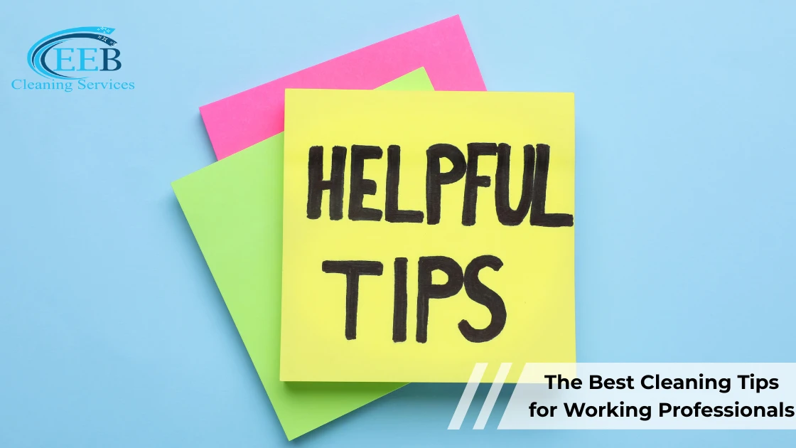 The Best Cleaning Tips for Working Professionals