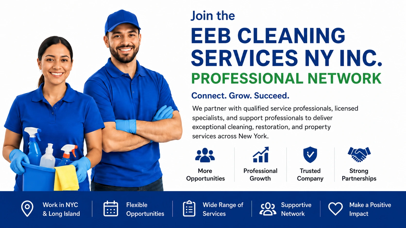 EEB Cleaning Services professional network